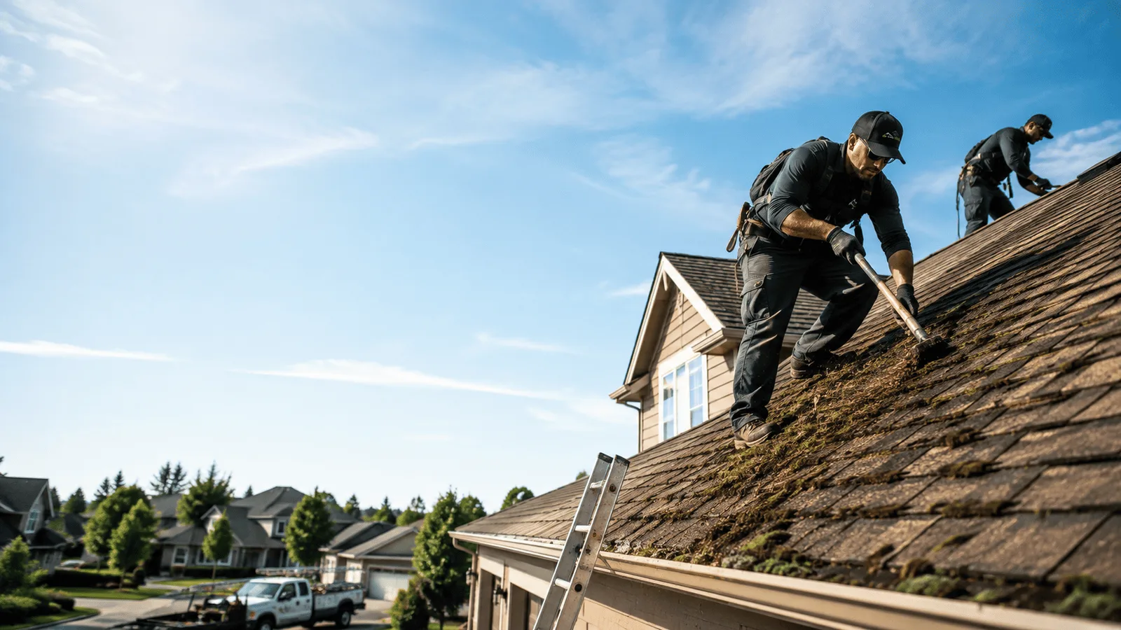 Roof Moss Removal in Dakota City, NE near me